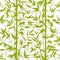 Bamboo seamless pattern