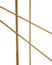 Bamboo sticks lined frame