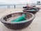 Bamboo waterproof round fishing boats