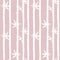 Bamboo white silhouette seamless pattern on pink