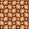 Bamboo wood weaving pattern, natural wicker texture surface theme concept