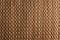 Bamboo woven brown mat handmade background.
