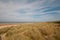 Bamburgh beach on Northumberland Coast