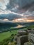 Bamford Edge Sunset