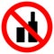 Ban bottles and tin bank