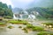 Ban Gioc Waterfall or Detian Falls, Vietnam`s best-known waterfall