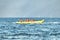 Banana boat at the Baltic Sea