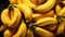 Banana Breakfast Top-Down View Fresh Fruit Texture
