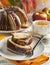 Banana Bundt Cake with pecans