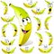 Banana cartoon