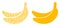 Banana Collage of Binary Digits