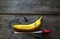 Banana earphone roulette tools table