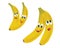 Banana Face Expressions