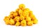 Banana Flavored Popcorn on a White Background