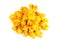 Banana Flavored Popcorn on a White Background