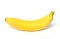 Banana. Ripe banana isolated on white background