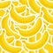 Banana seamless background