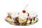 Banana Split with Clipping Path