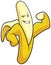 Banana Superhero Mascot