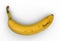 Banana, white background, clipping path