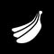 Bananas dark mode glyph icon