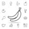 bananas icon. Food and drink icons universal set for web and mobile