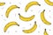 Bananas seamless pattern