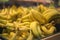 bananas on the shop counter