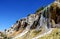 Band-e Amir Lakes, Afghanistan: View of a travertine dam from below