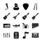 Band solid icons