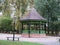 Band stand in the center of a public park