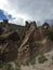 Bandalier national monument desert rock