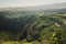 The Bandama Natural Monument volcanic crater near Las Palmas, Gran Canaria