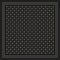 Bandana design vector for autumn in dark grey with houndstooth check pattern. Simple accessory design. Elegant print.