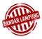 Bandar Lampung - Red grunge button, stamp