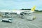 BANDAR SERI BEGAWAN,BRUNEI - APRIL 22ND,2018 : Royal Brunei airplane at Brunei International Airport