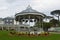 Bandstand at Gyllyngdune Gardens in Falmouth Cornwall