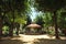 Bandstand in Paseo del Prado, Ciudad Real, Spain