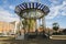 Bandstand at The Public Park Of Villa Comunale di Napoli In Naples, Italy