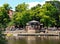 Bandstand on River Dee, Chester.