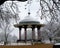 Bandstand in Snow