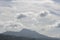 Bandung mountain landscape view