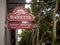 Banette logo in front of a bakery boulangerie of the group. Banette is a group of French millers