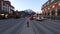 Banff, Alberta, Canada 24. March 2019. Banff avenue gets busy again after winter. This touristic place in the middle of the Canadi