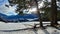 Banff mountain view winter escapade