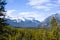 Banff Sundance Canyon Mountain and Forest View