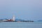 Bang Bao harbor and the lighthouse. Koh Chang island. Thailand