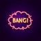 Bang Neon Label