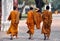Bang Pa-In, Thailand: Novice Monks