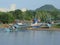 Bangkas, a traditional type of outrigger boats used by Filipino artisanal fishermen